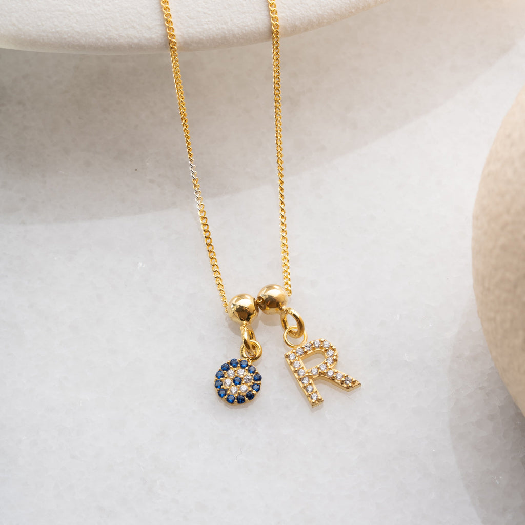 NAZAR LETTER HALSKETTE | 925 SILBER