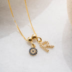 NAZAR LETTER HALSKETTE | 925 SILBER