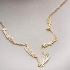 5'ER PRECIOUS NAMENSKETTE | 925 SILBER