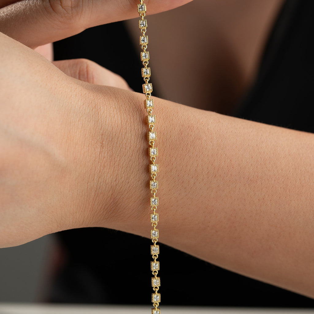 SUHU ARMBAND aus 925 Silber - Eleganter Armband - AURIME