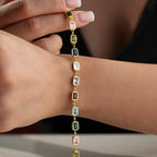 RUBIY ARMBAND aus 925 Silber - Eleganter Armband - AURIME