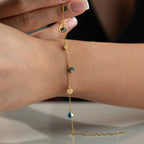 NAZAR VEKO ARMBAND aus 925 Silber - Eleganter Armband - AURIME
