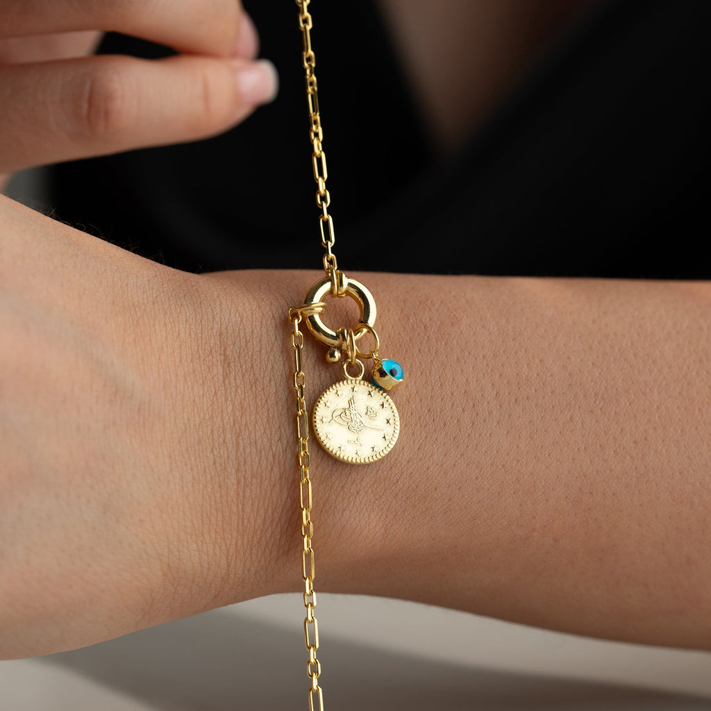 RESAT NAZAR ARMBAND aus 925 Silber - Eleganter Armband - AURIME