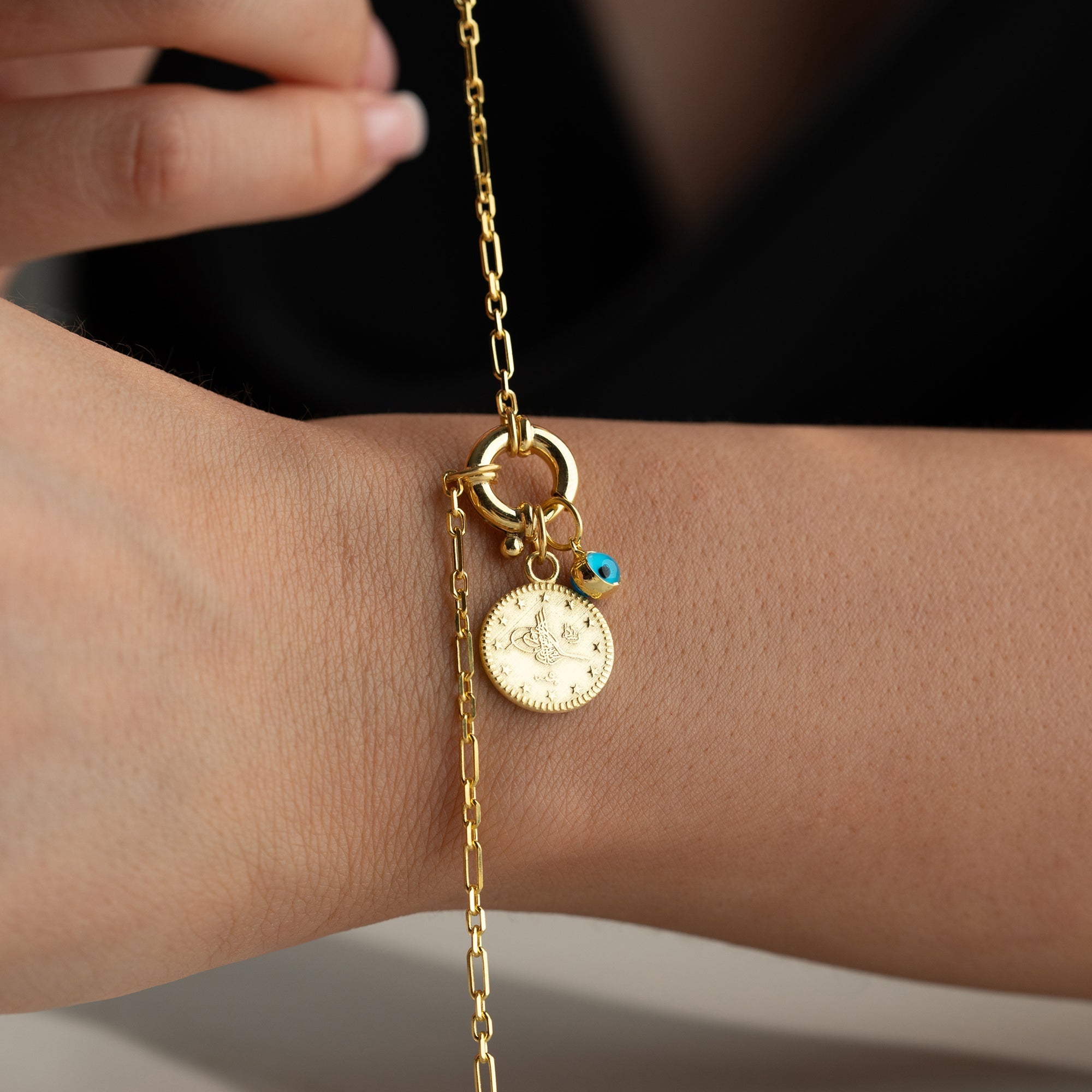 RESAT NAZAR ARMBAND aus 925 Silber - Eleganter Armband - AURIME