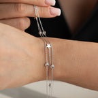 STERN STONE ARMBAND aus 925 Silber - Eleganter Armband - AURIME