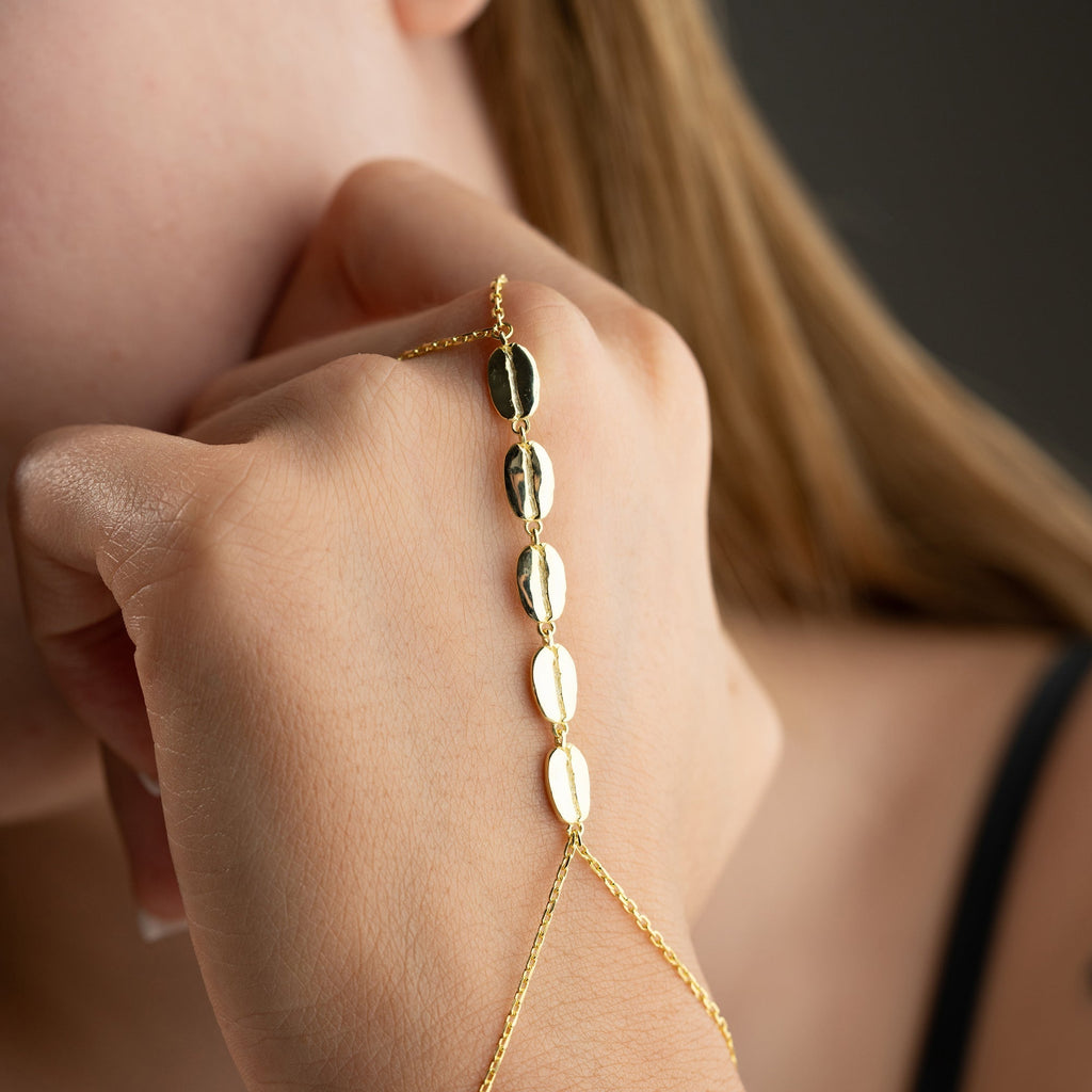 SOMINU HANDKETTE aus 925 Silber - Eleganter Halskette - AURIME