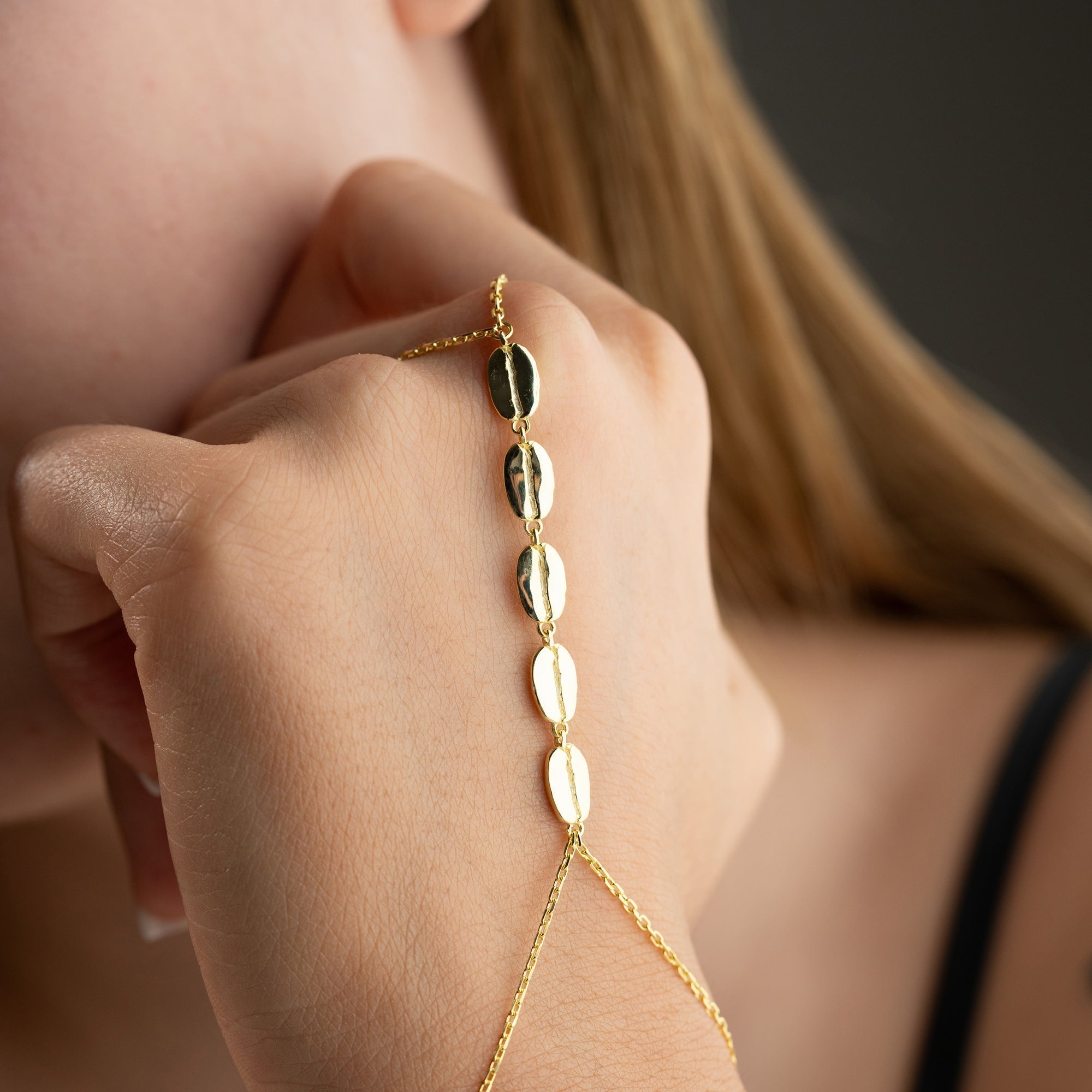 SOMINU HANDKETTE aus 925 Silber - Eleganter Halskette - AURIME