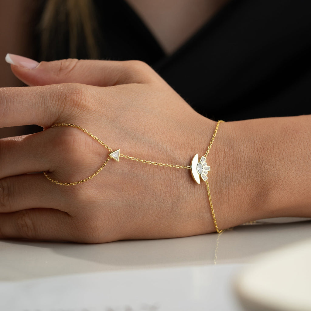 RODUS HANDKETTE aus 925 Silber - Eleganter Halskette - AURIME