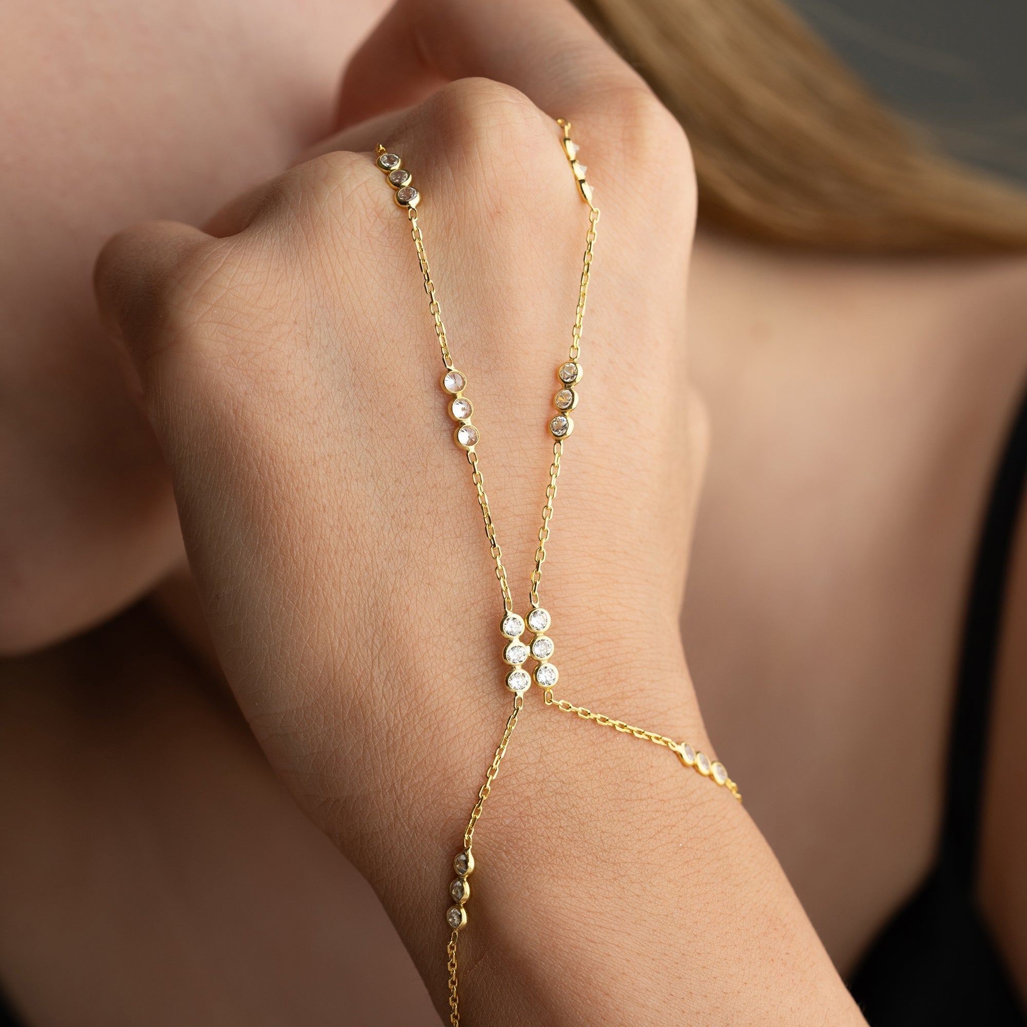 REREP HANDKETTE aus 925 Silber - Eleganter Halskette - AURIME