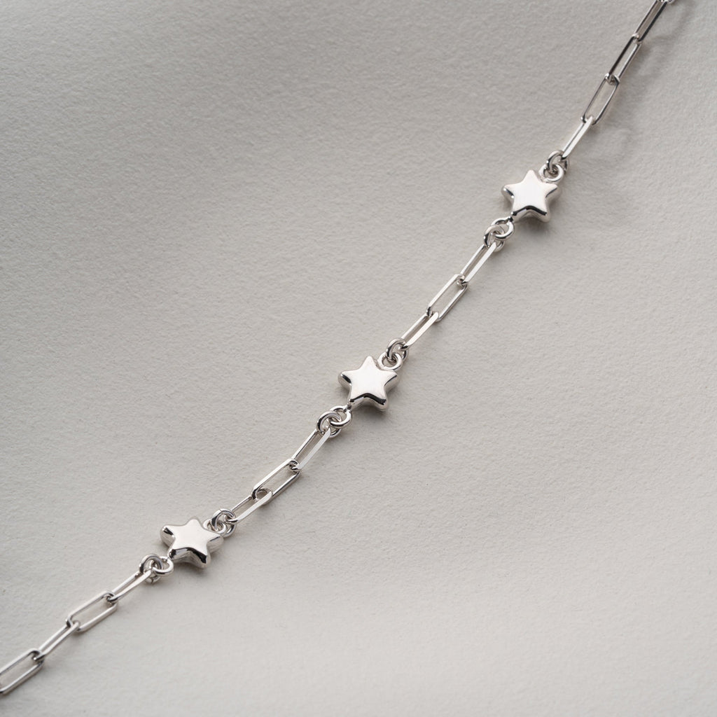 BOMB STERN ARMBAND aus 925 Silber - Eleganter Armband - AURIME
