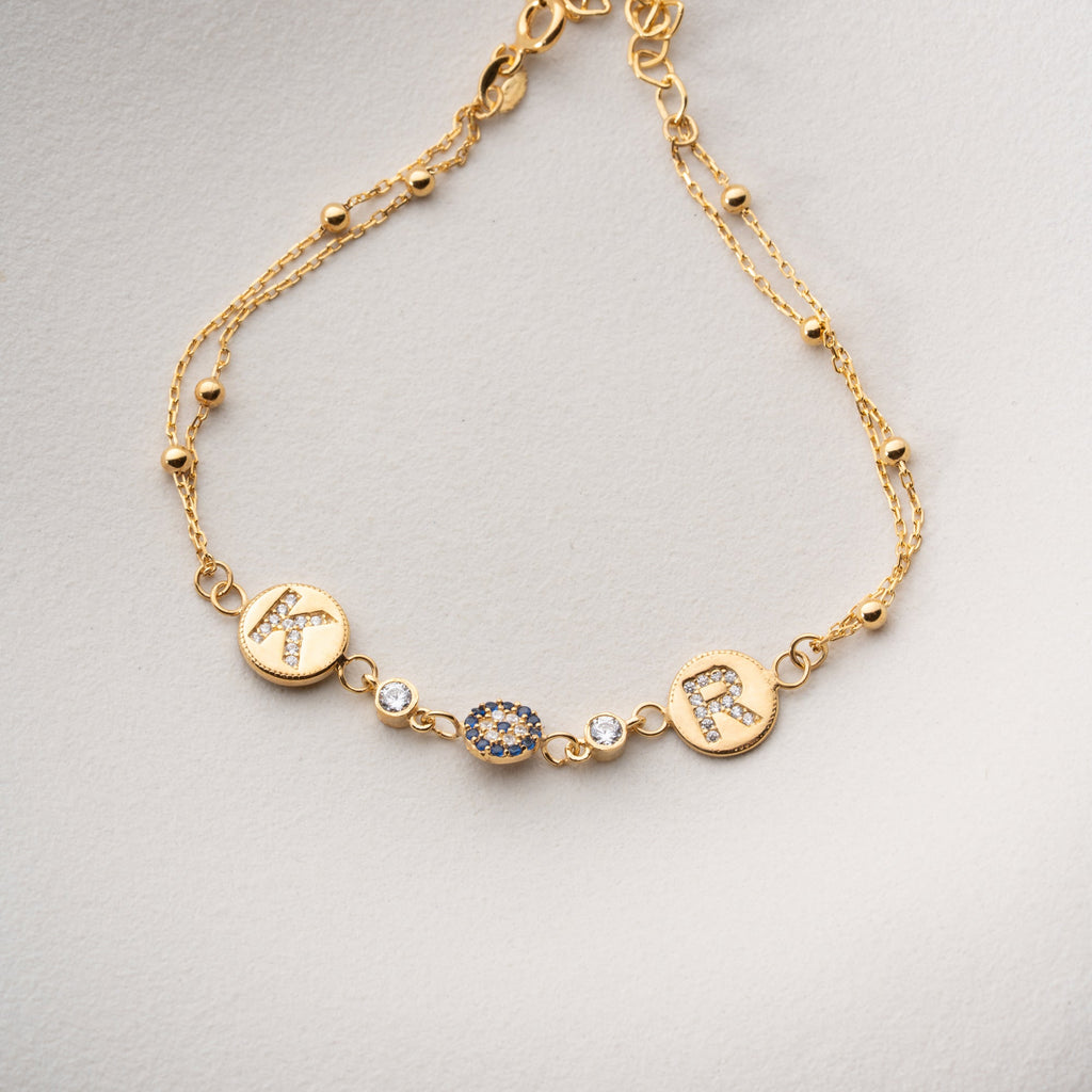 LETTER NAZAR LETTER ARMKETTE | 925 SILBER