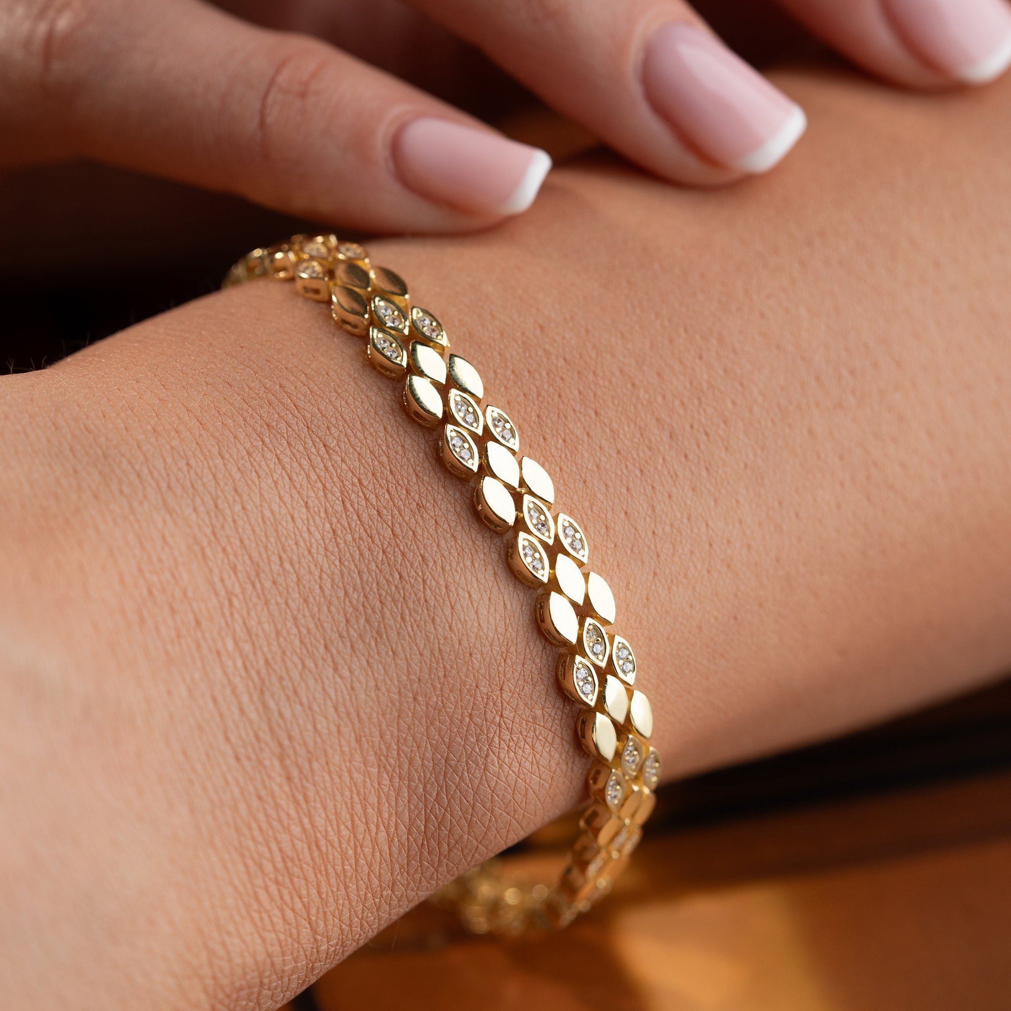 DUO WIEN ARMKETTE | 925 SILBER
