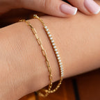 DUO CHAIN ARMKETTE | 925 SILBER