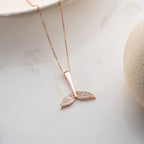 DOLPHIN AVA HALSKETTE aus 925 Silber - Eleganter Halskette - AURIME