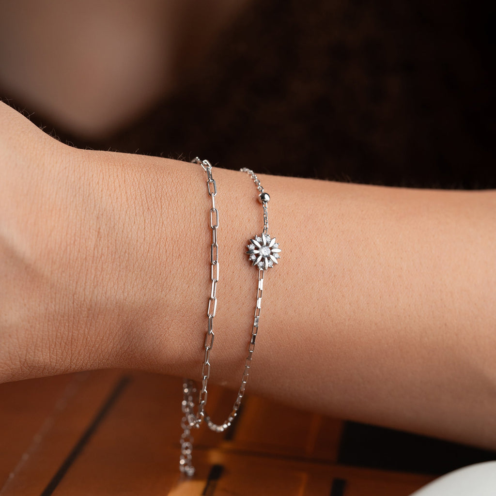 SONNE ARMKETTE | 925 SILBER