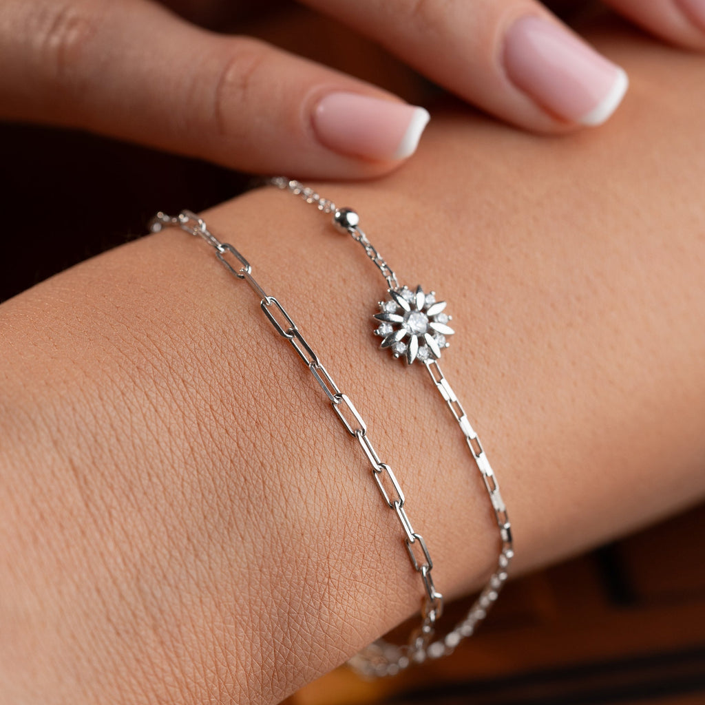 SONNE ARMKETTE | 925 SILBER