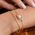 GLANZ ARMKETTE | 925 SILBER