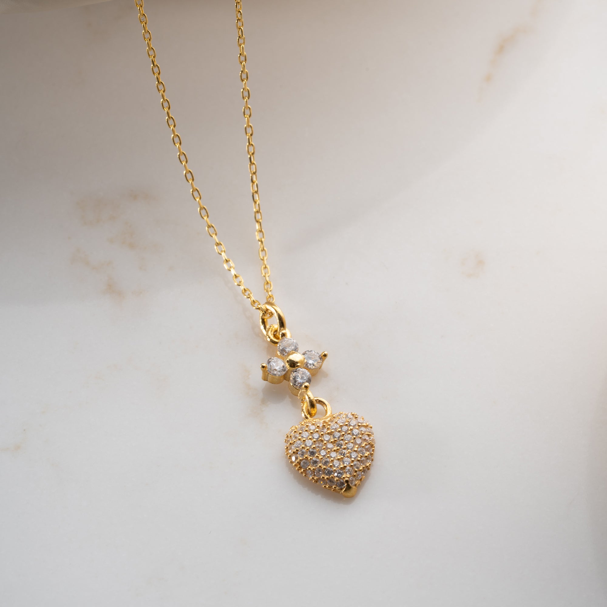 HAZEL HALSKETTE aus 925 Silber - Eleganter Halskette - AURIME