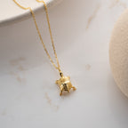 SCHILDKRÖTEN HALSKETTE aus 925 Silber - Eleganter Halskette - AURIME