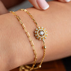 DUO SOLENE ARMKETTE | 925 SILBER