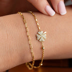 DUO KLEE ARMKETTE | 925 SILBER