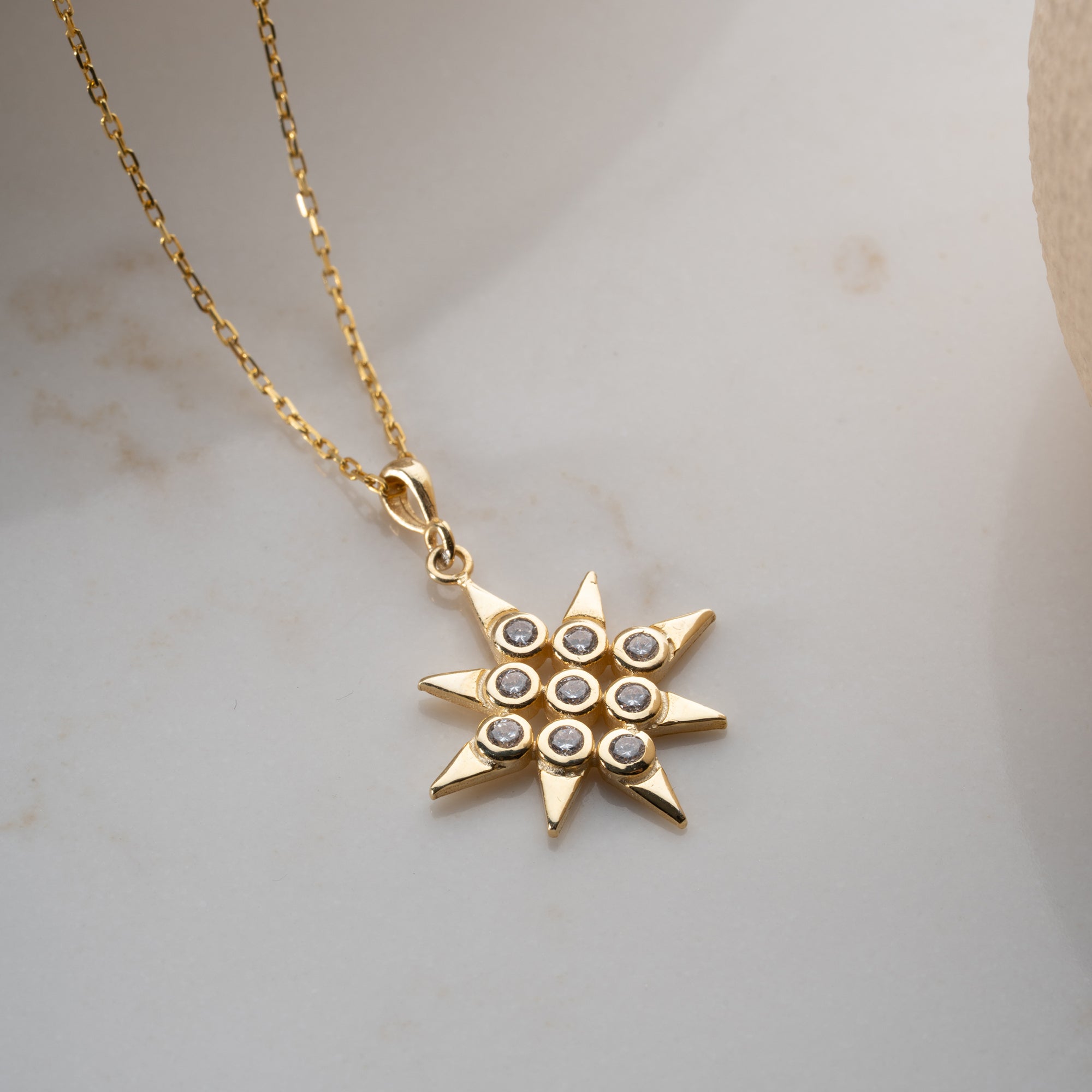 SKY HALSKETTE aus 925 Silber - Eleganter Halskette - AURIME