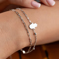 DUO FATIMAS HAND ARMKETTE | 925 SILBER