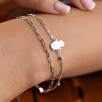 DUO FATIMAS HAND ARMKETTE | 925 SILBER