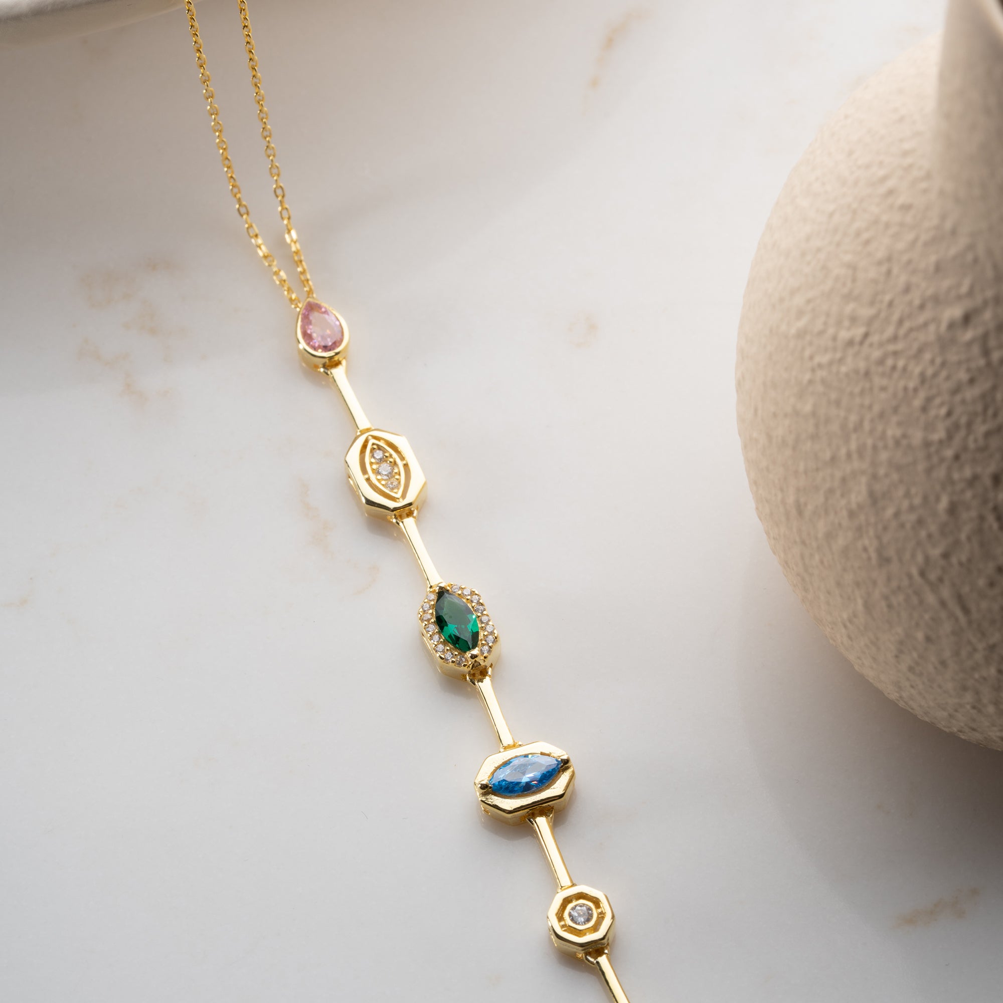 EASTON Y HALSKETTE aus 925 Silber - Eleganter Halskette - AURIME