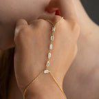 PIYIMU HANDKETTE aus 925 Silber - Eleganter Halskette - AURIME