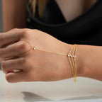 MIBUZU HANDKETTE aus 925 Silber - Eleganter Halskette - AURIME