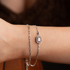 DUO BAGUETTE ARMKETTE | 925 SILBER