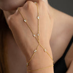 HULOBA HANDKETTE aus 925 Silber - Eleganter Halskette - AURIME