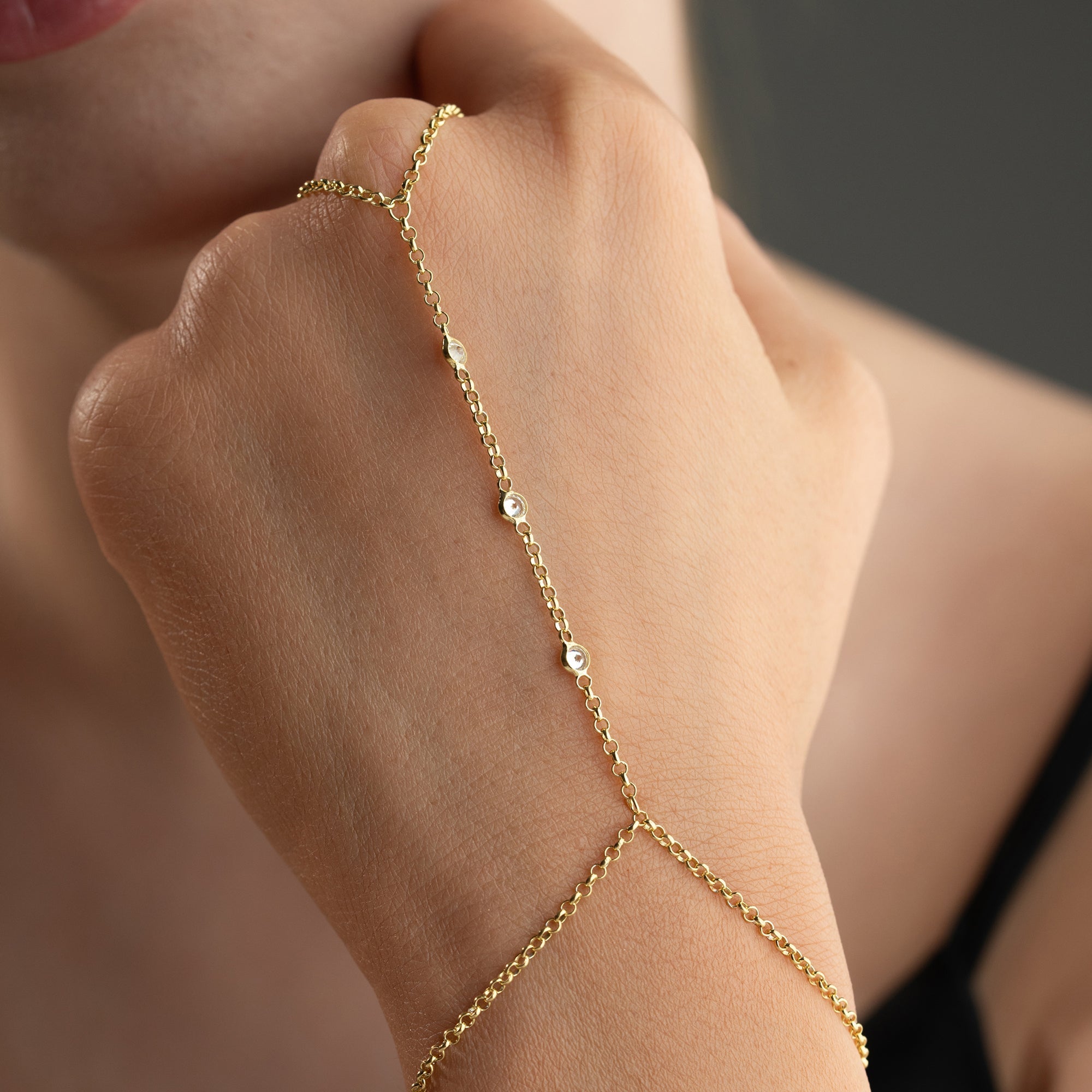 FIDE HANDKETTE aus 925 Silber - Eleganter Halskette - AURIME