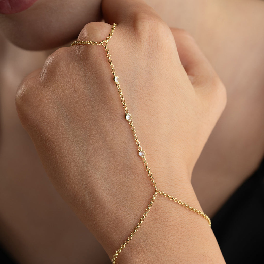 FIDE HANDKETTE aus 925 Silber - Eleganter Halskette - AURIME