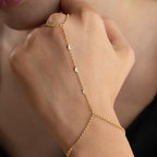 FIDE HANDKETTE aus 925 Silber - Eleganter Halskette - AURIME