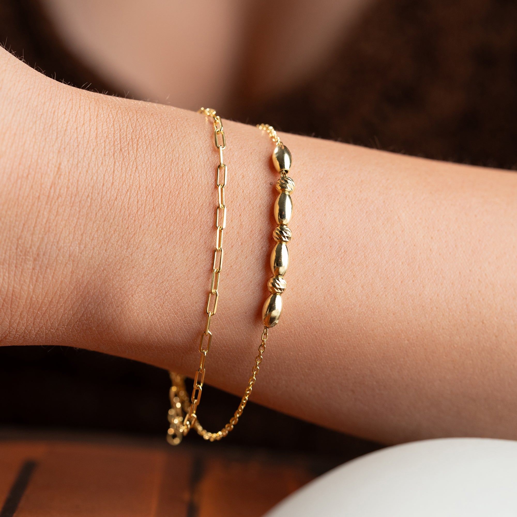 DUO TREND ARMKETTE | 925 SILBER