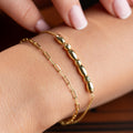 DUO TREND ARMKETTE | 925 SILBER