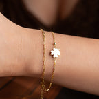 DUO KLEE ARMKETTE | 925 SILBER
