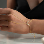 HIFA HANDKETTE aus 925 Silber - Eleganter Halskette - AURIME