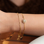 DUO DİAMANTMONTAGE ARMKETTE | 925 SILBER