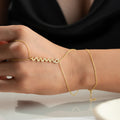 Silberne Snake-Handkette aus 925er Silber von Aurime, detailreiche Tier-Designs, elegante Schmuckkette auf weißem Hintergrund
