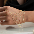 MOGOVA HANDKETTE aus 925 Silber - Eleganter Halskette - AURIME