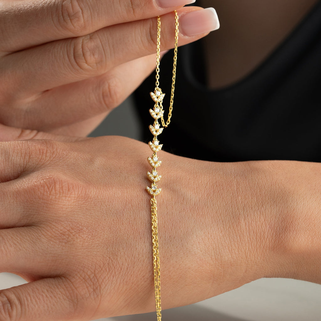 THEARU HANDKETTE aus 925 Silber - Eleganter Halskette - AURIME