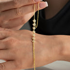 THEARU HANDKETTE aus 925 Silber - Eleganter Halskette - AURIME