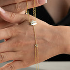 RODUS HANDKETTE aus 925 Silber - Eleganter Halskette - AURIME