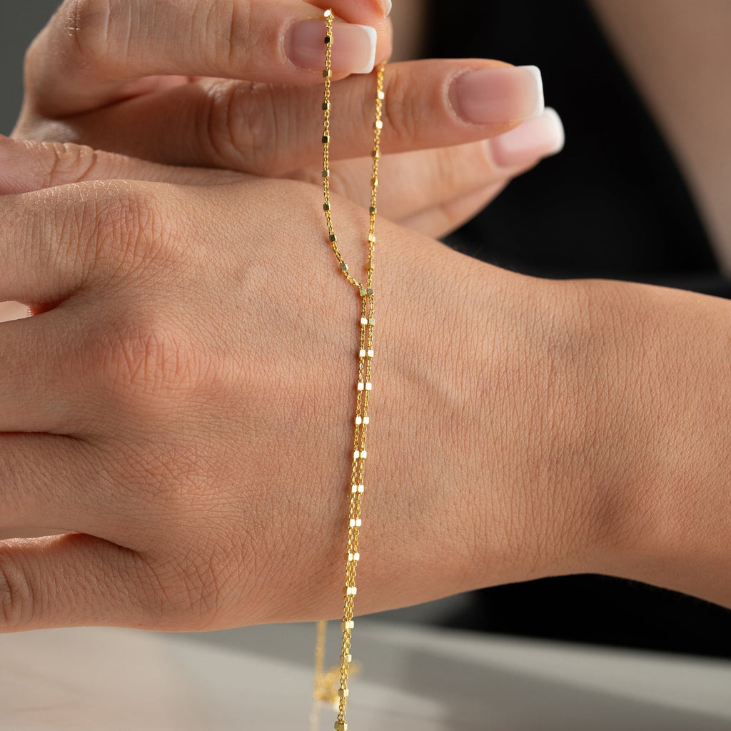 CRUSH HANDKETTE aus 925 Silber - Eleganter Halskette - AURIME