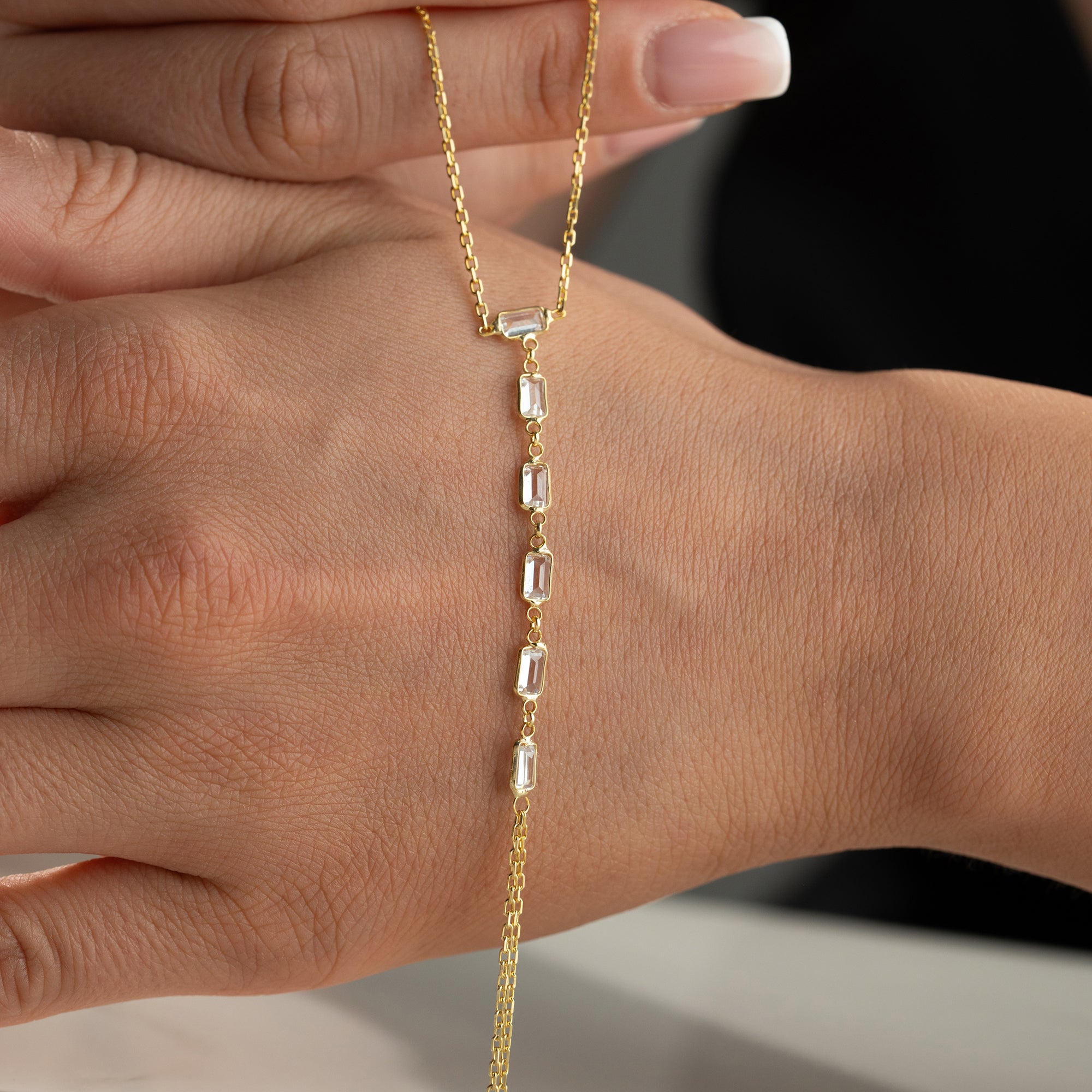 PIYIMU HANDKETTE aus 925 Silber - Eleganter Halskette - AURIME