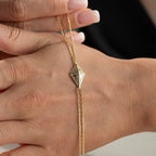 MIBUZU HANDKETTE aus 925 Silber - Eleganter Halskette - AURIME