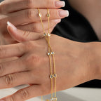 HULOBA HANDKETTE aus 925 Silber - Eleganter Halskette - AURIME